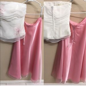 David Bridal Top size 2/Skirt size 4